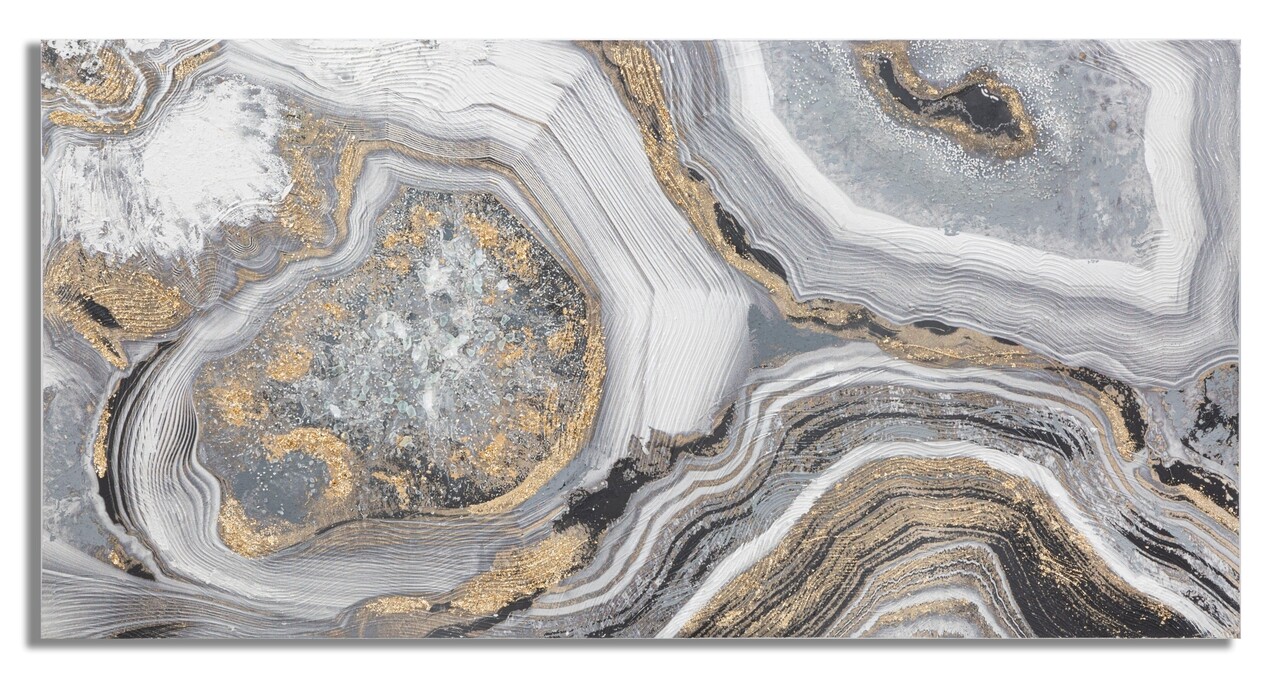 Tablou decorativ Cave, Mauro Ferretti, 120x60 cm, canvas pictat manual, multicolor - imagine 7